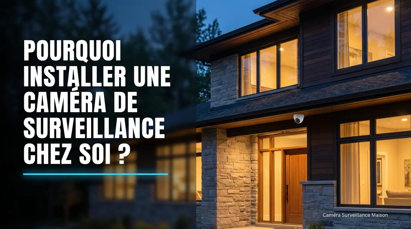 Pourquoi installer une caméra de surveillance chez soi ?