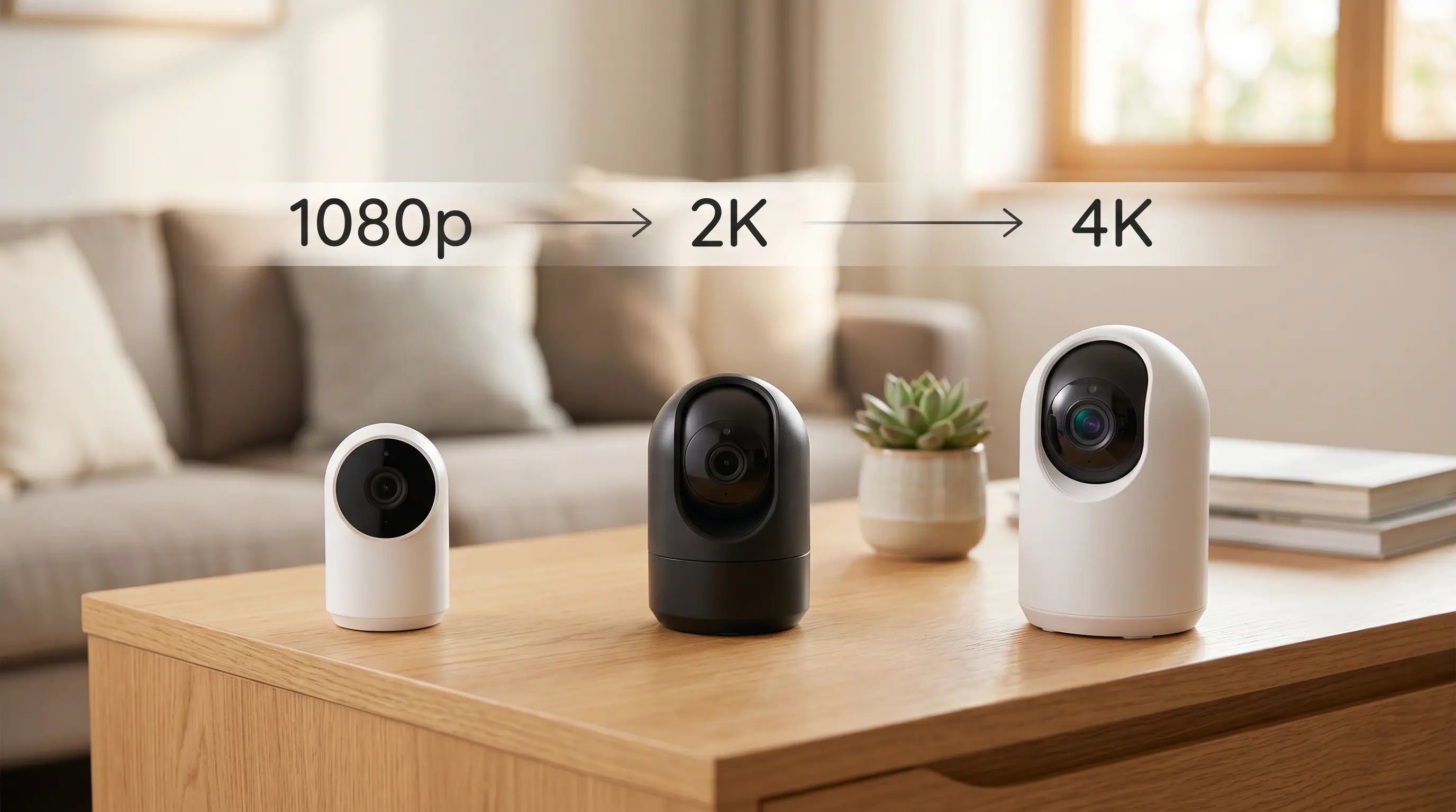 1080p, 2K ou 4K : quelle résolution choisir pour sa caméra de surveillance ?