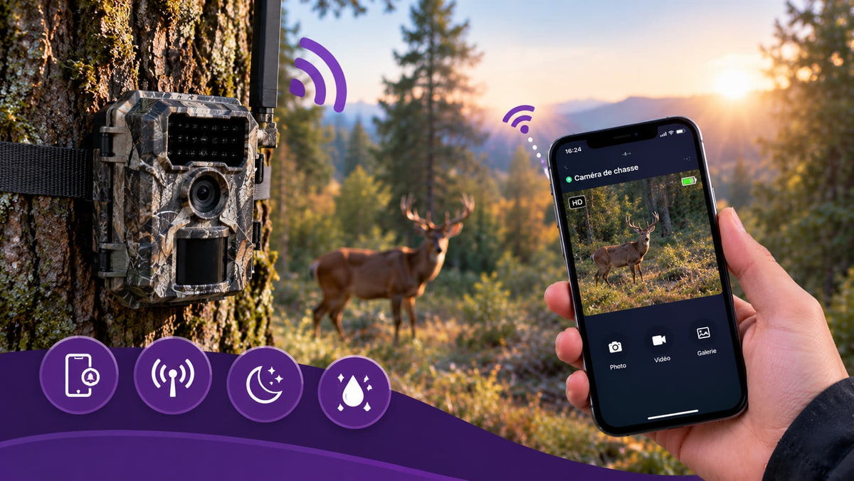 Caméra de Chasse Connectée au Téléphone : Guide Complet 2026