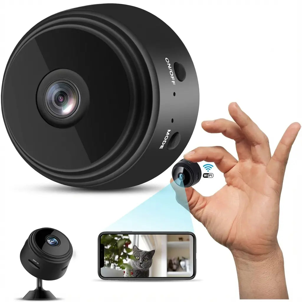 Mini Caméra Espion 1080P Sans Fil – Détecteur de Mouvement
