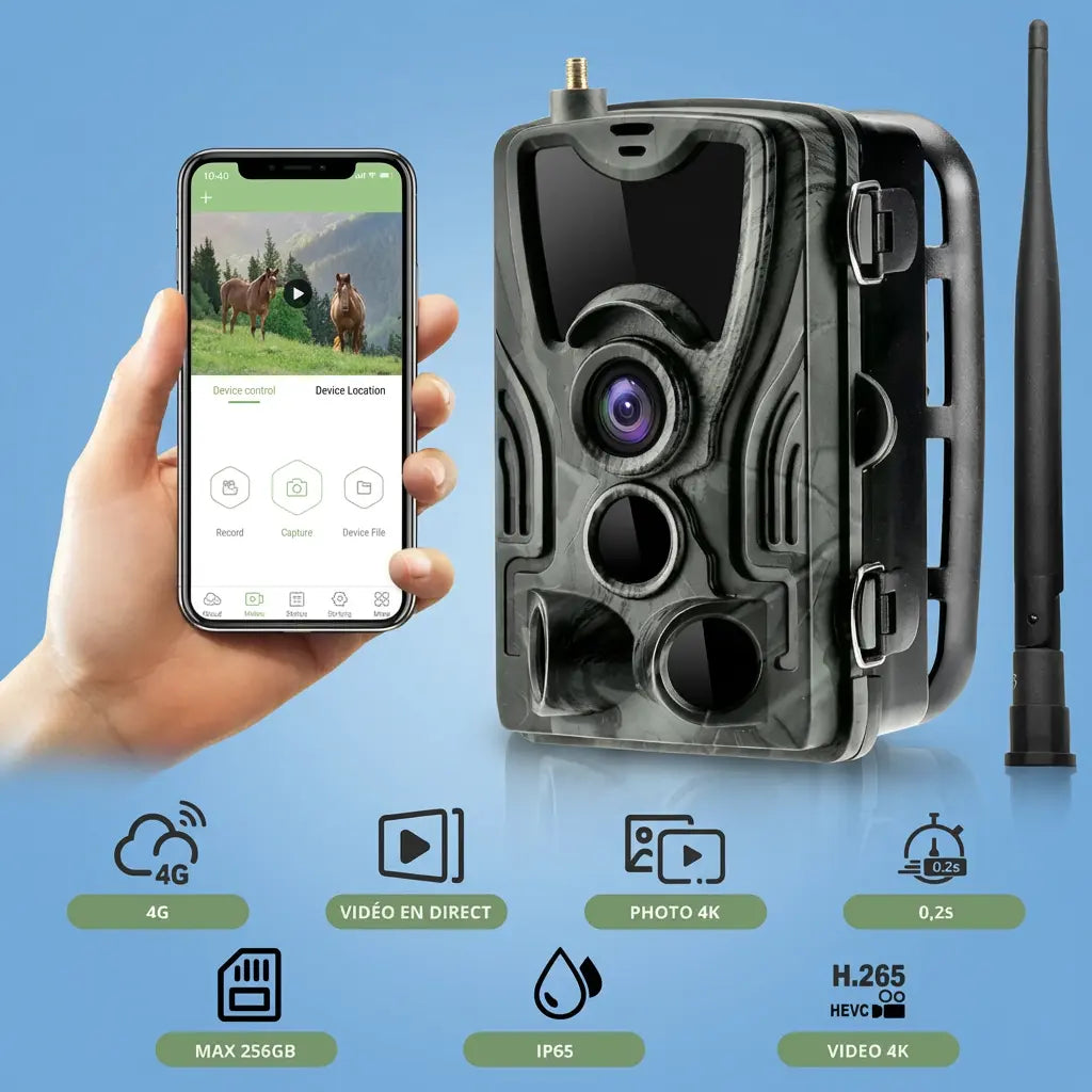 Caméra de chasse nocturne