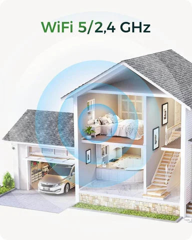 Caméra Connectée au Téléphone 4K 8MP Intérieure - en situation