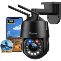 Caméra Connectée au Téléphone 5MP Extérieure – 30X Zoom Optique