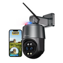 Caméra Connectée au Téléphone 4K Extérieure – Double Objectif & Zoom 10X