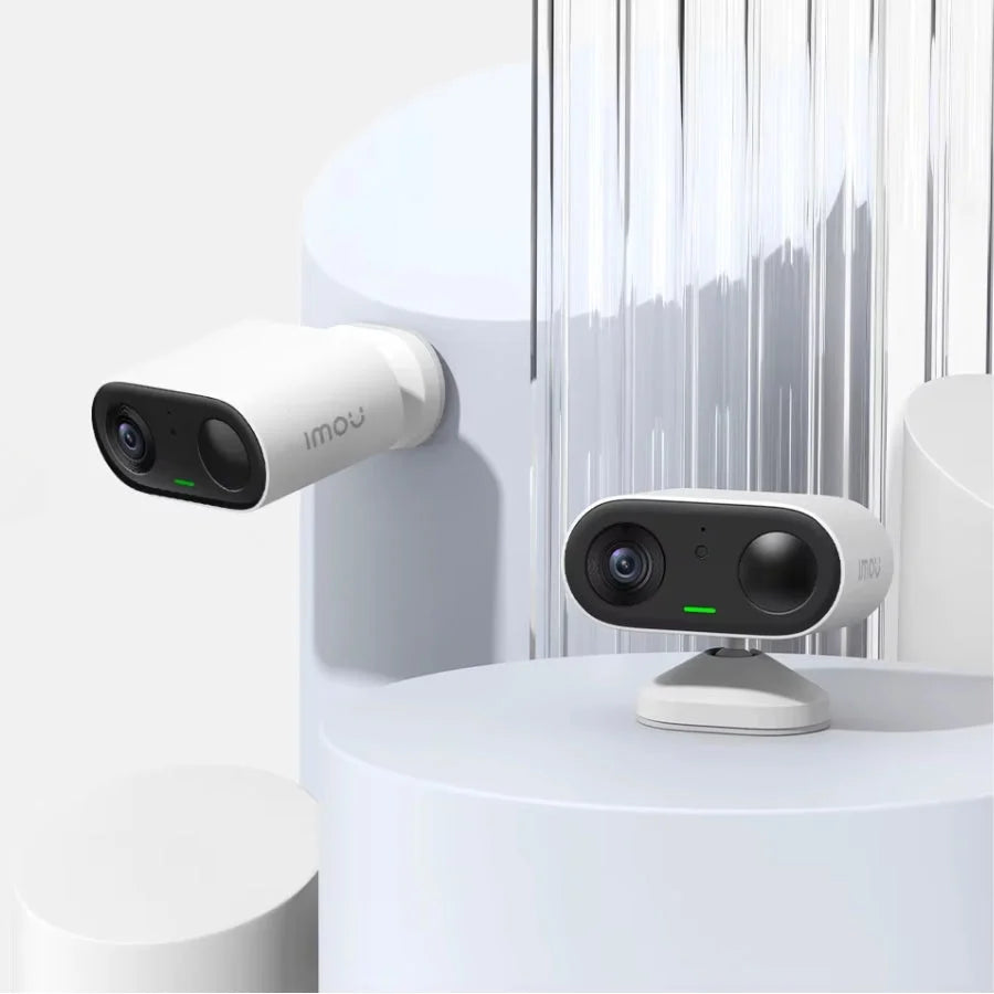 Caméra Extérieure Sans Fil 2K – Batterie Longue Durée