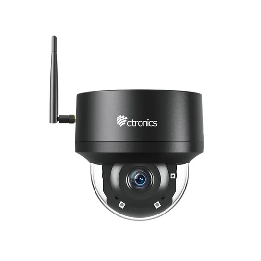 Titre
Ctronics 5MP Dôme Caméra Surveillance WiFi Extérieure, PTZ Caméra IP
