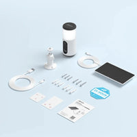 Caméra Projecteur Solaire – 2MP et vision nocturne en couleur