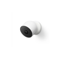 Caméra de surveillance sans fil Bluetooth Google Nest Cam intérieure-extérieure Blanc neige