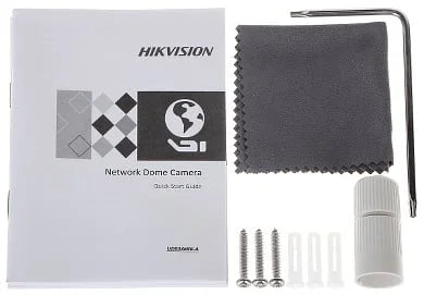 Caméra  pour l’extérieur avec Hikvision  microphone PoE à LED infrarouge Acusense Darkfighter 4 MP