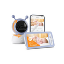 BOIFUN 1080p 5" LCD Babyphone Caméra avec Application Telephone, PTZ 360°