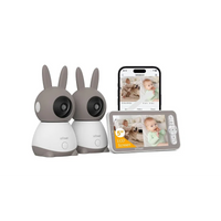 Caméra Bébé ieGeek 2K – Double Caméra