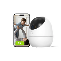 Caméra Connectée Téléphone 2K – 360° Panorama