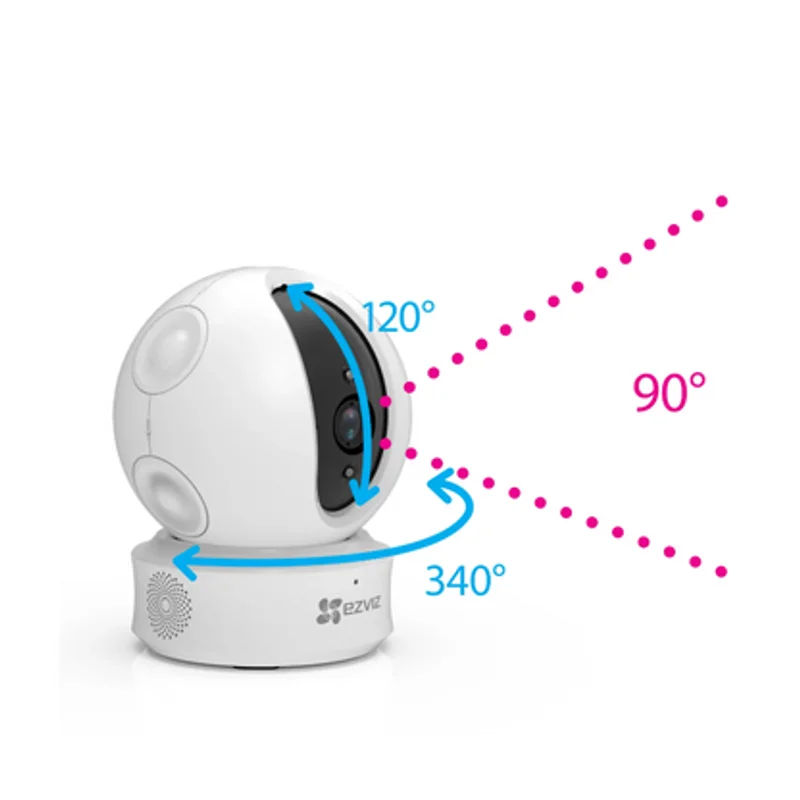 Caméra Intérieure Connectée EZVIZ C6C – 1080p Full HD