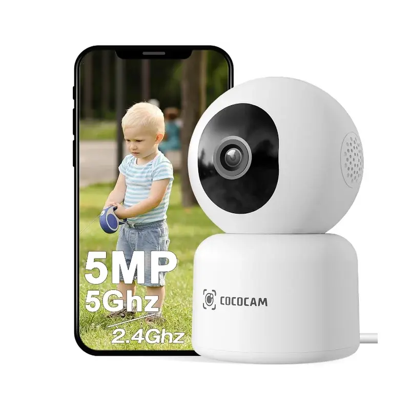 Caméra Connectée Téléphone Suivi Automatique Audio Bidirectionnel