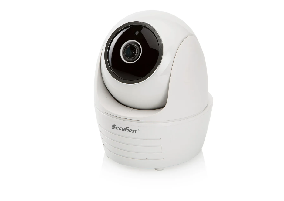 Caméra De Sécurité Wifi Rotative À 360 Degrés 2.4 Ghz