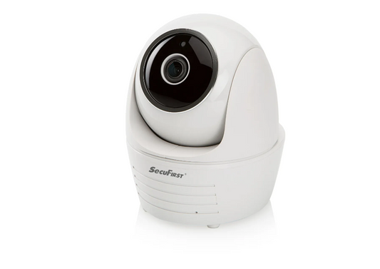 Caméra De Sécurité Wifi Rotative À 360 Degrés 2.4 Ghz