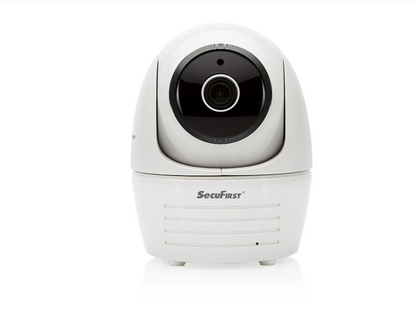 Caméra De Sécurité Wifi Rotative À 360 Degrés 2.4 Ghz