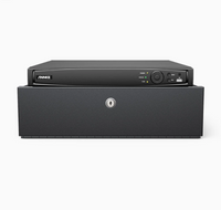 NVR PoE 4K 16 canaux, H.265+, 2 interfaces SATA, RTSP et ONVIF pris en charge, Fonctionne avec Alexa