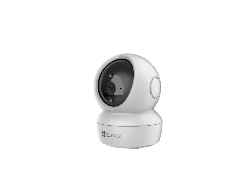 Caméra de sécurité intérieure Ezviz H6C Pro 2K avec vision à 360° blanc