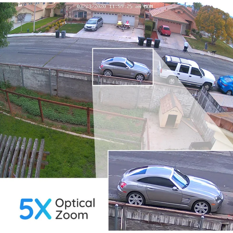 Caméra Filaire 4K PoE Reolink – Bullet 5X Zoom