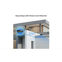 Caméra Filaire Reolink – 4K PoE Panorama 180° Double Objectif