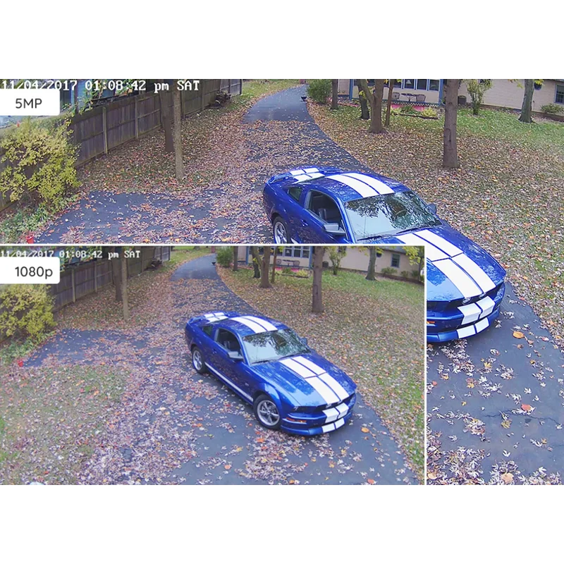 Caméra Filaire Reolink – Dôme 5MP PoE avec Audio – Noir