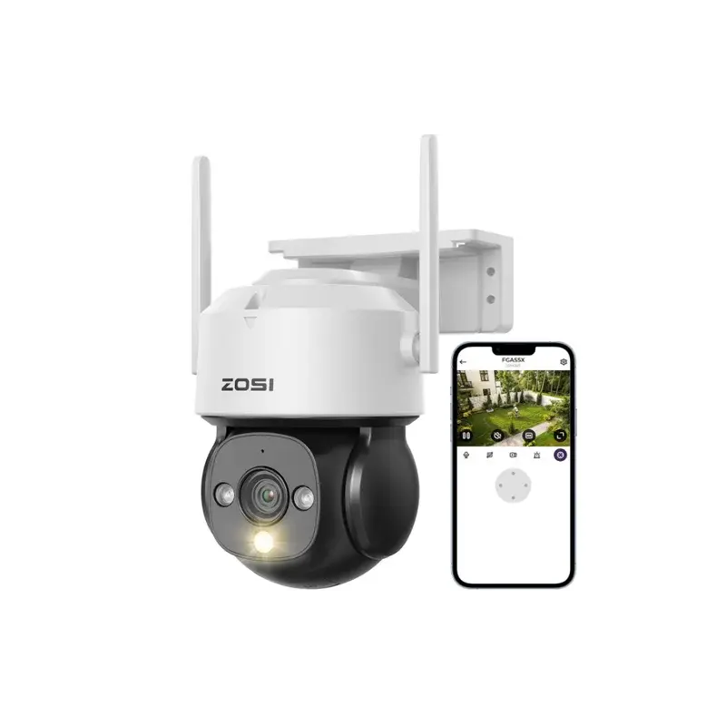 Caméra Connectée Téléphone ZOSI WiFi 1080P