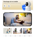 Caméra Connectée Téléphone Suivi Automatique Audio Bidirectionnel