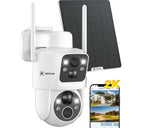 Caméra de Solaire Extérieure Double Objectif