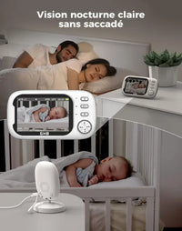 Caméra Bébé ABM100 – Moniteur Wi-Fi Intérieur