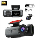 Dashcam Voiture 4K avec écran IPS
