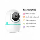 Caméra Bébé Tivona – Babyphone Intérieur 1080p HD