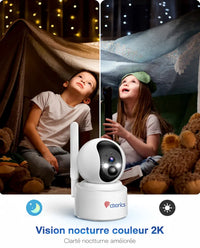 Caméra Intérieure & Connectée au Téléphone Ctronics 4G LTE – Batterie