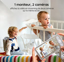 Caméra Bébé ieGeek 2K – Double Caméra