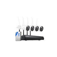 Kit Filaire Reolink – NVR WiFi 12CH 2To + 4 Caméras 4K