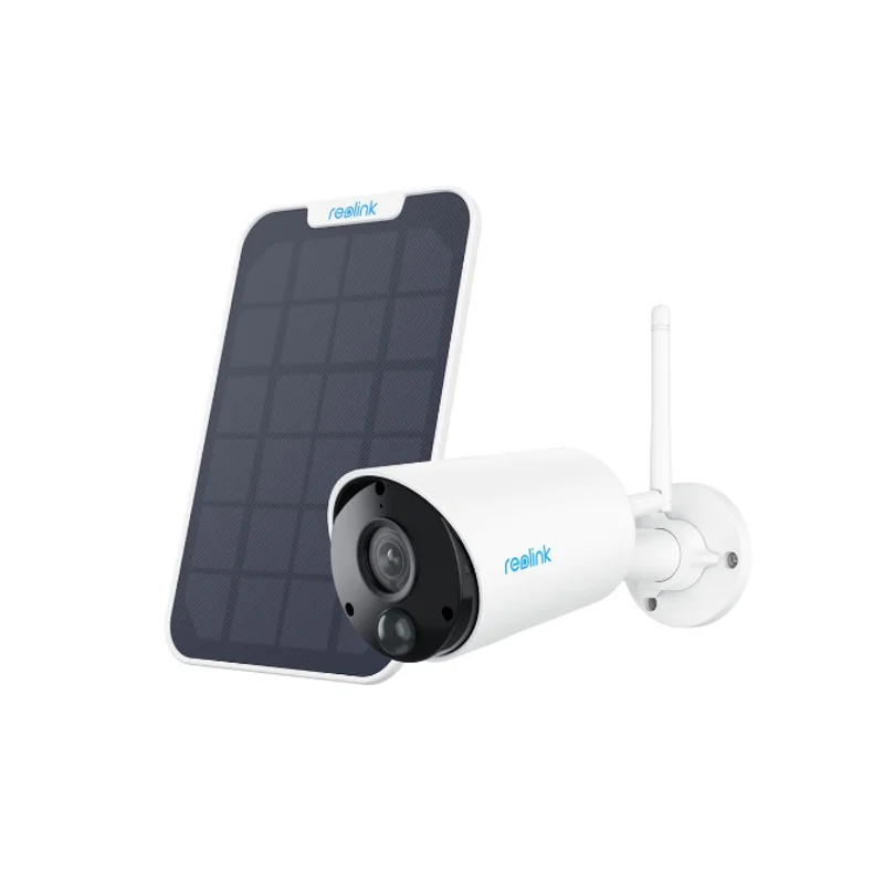 Caméra de surveillance Reolink B320 extérieure Blanc + Panneau solaire SR2
