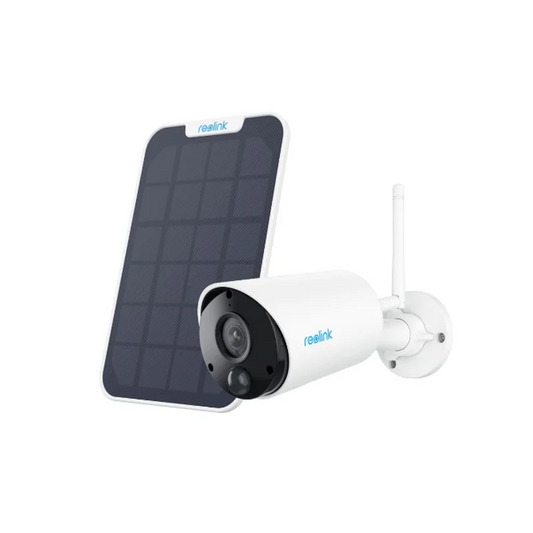 Caméra de surveillance Reolink B320 extérieure Blanc + Panneau solaire SR2