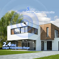 Caméra Connectée au Téléphone Ctronics 5MP WiFi Extérieure