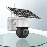Caméra Solaire WiFi Longue Portée – HD Vision Nocturne & Alertes