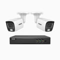 Caméra Filaire ADLK200 – Kit 8 Canaux 1080p Bullet avec HDD