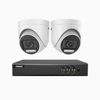 Caméra Filaire ADLK200 – Kit 8 Canaux 1080p Bullet avec HDD - vue détaillée