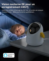 Babyphone bidirectionnel - vue arrière