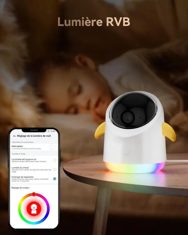 Babyphone bidirectionnel - accessoires inclus