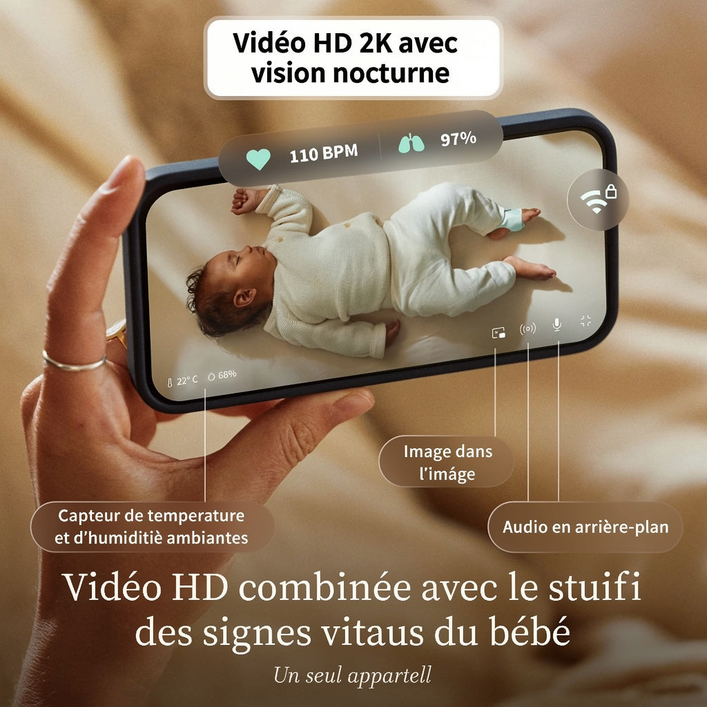 Babyphone vidéo BOIFUN - vue détaillée