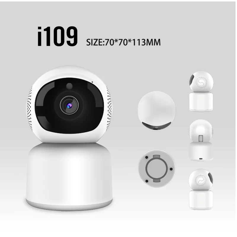 Caméra Babyphone 1080P – Moniteur Bébé avec Vision Nocturne - vue arrière