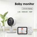 Caméra Babyphone Zoom 4× Température Sans WiFi - vue détaillée