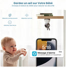 Caméra Bébé ieGeek 2K – Double Caméra - vue arrière