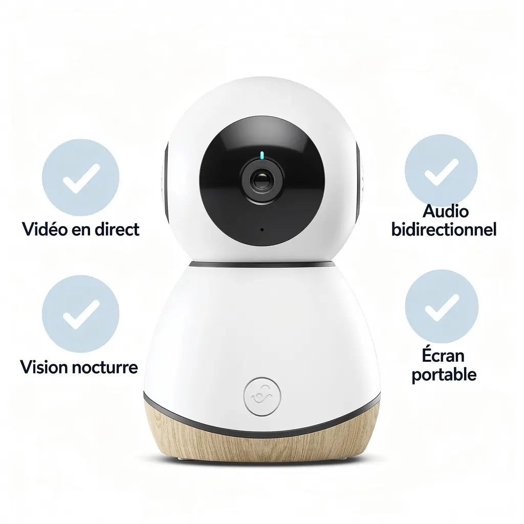 Caméra Bébé SEE – Maxi Cosi Blanc - vue détaillée