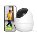Caméra Connectée Téléphone 2K – 360° Panorama