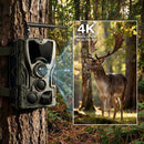 Caméra de chasse Berger vert camouflage - vue de profil